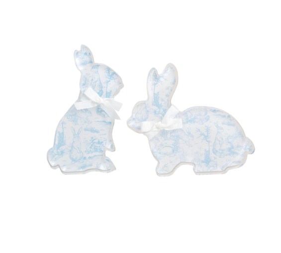 Toile Acrylic Bunny Sitters - Pickering Boxwood