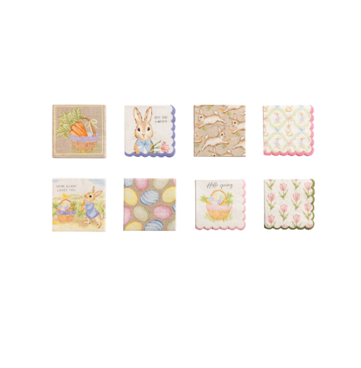 Easter Cocktail Napkins - Pickering Boxwood