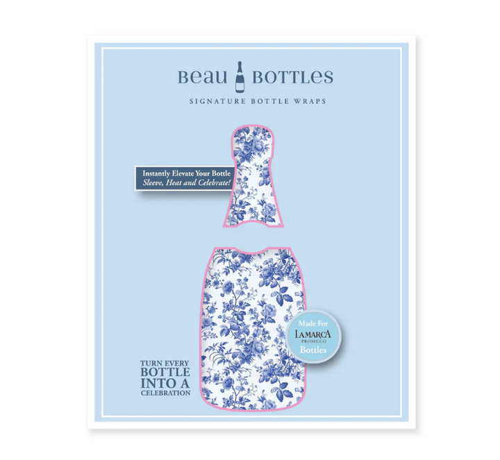 Beau Bottles Signature Bottle Wraps - Prosecco Collection
