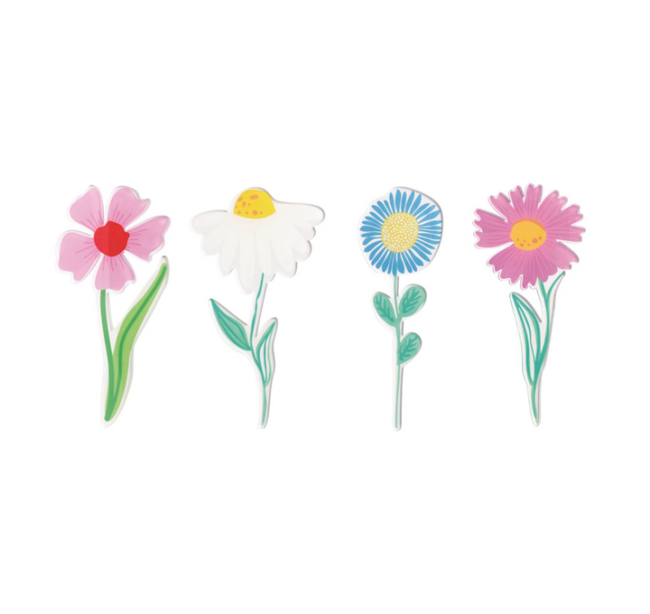 Acrylic Flower Plant Stake