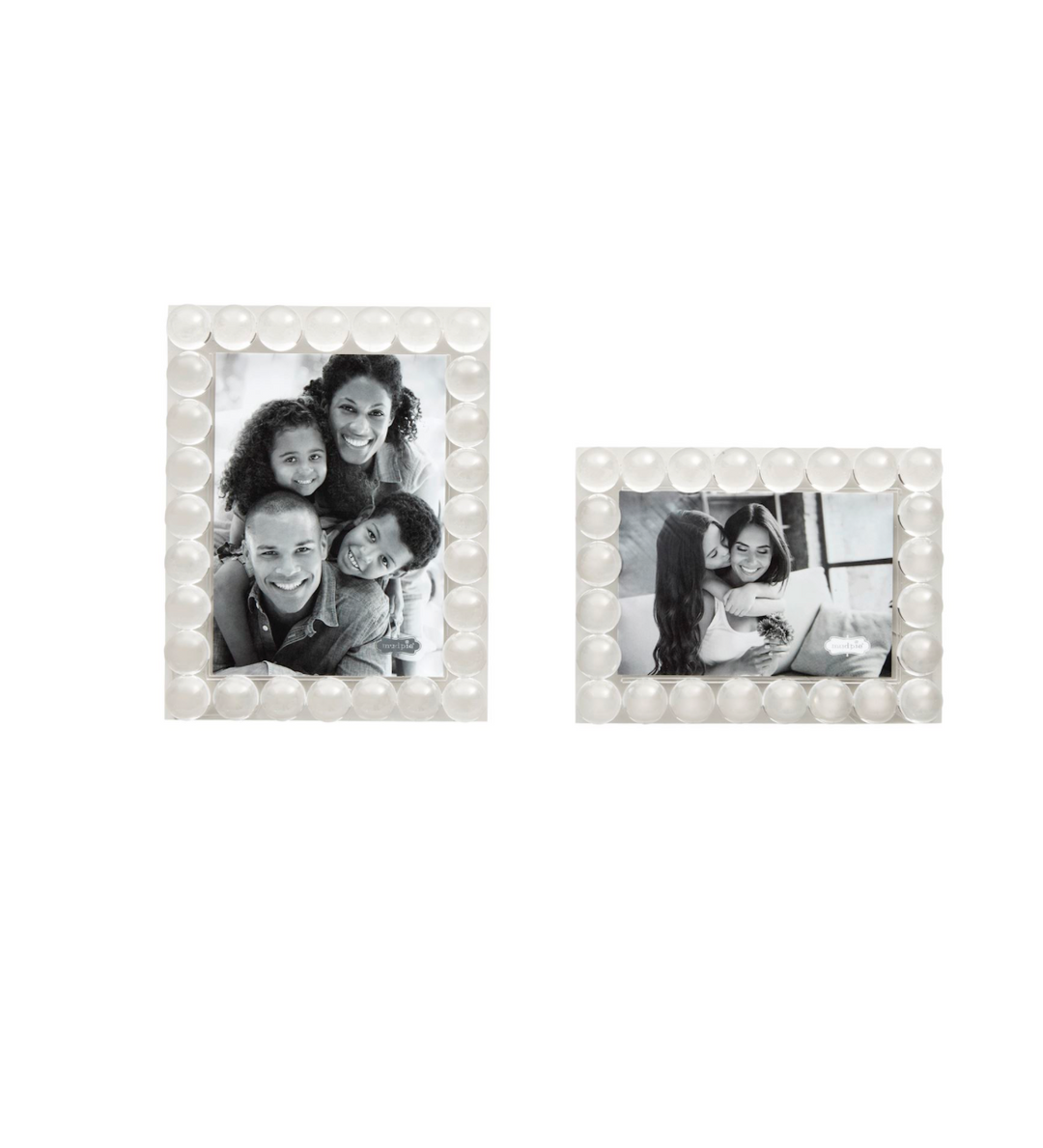 Clear Beaded Acrylic Frame - Pickering Boxwood