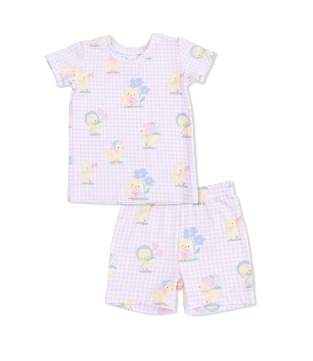 Pink Vintage Spring Duckling Children&