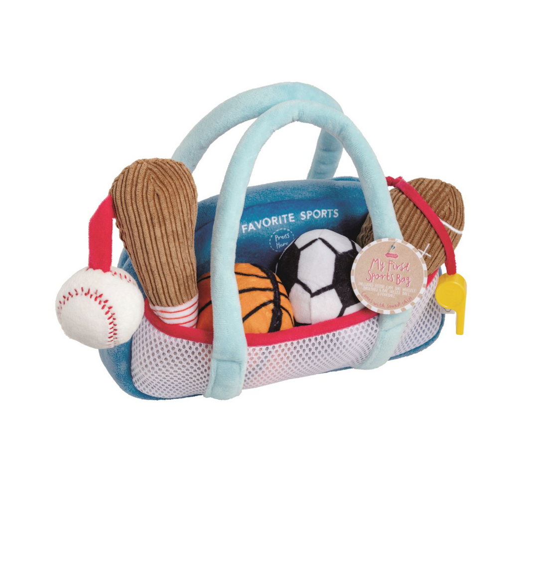 My first Sports Bag Plush Set