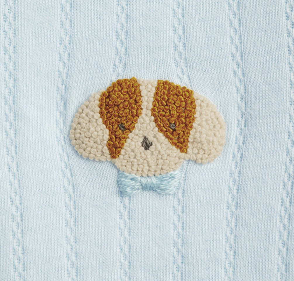 French Knot Dog Sleeper