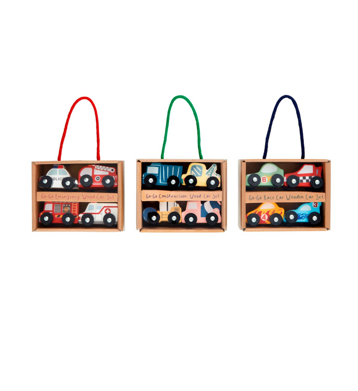 Mini Wooden Car Set