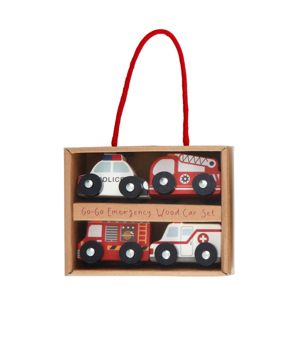 Mini Wooden Car Set