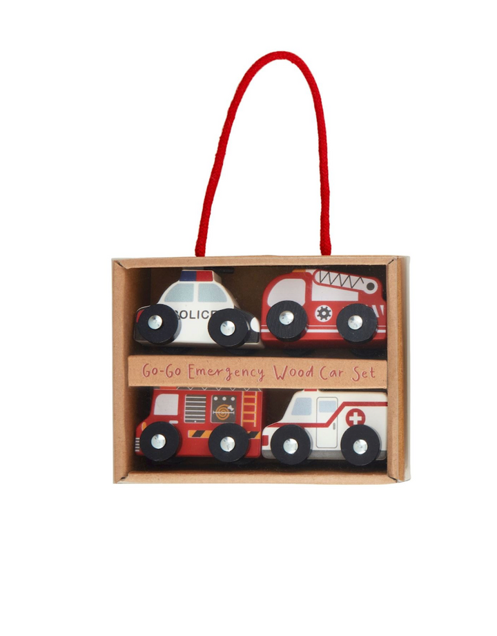 Mini Wooden Car Set