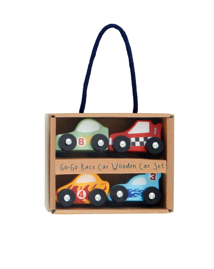 Mini Wooden Car Set
