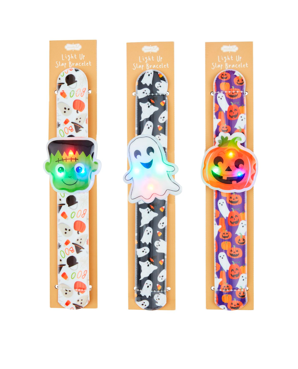 Halloween Light-Up Slap Bracelets