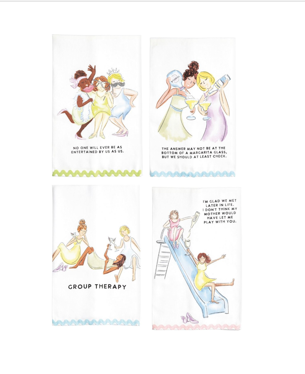 Girlfriend Fun Hand Towels