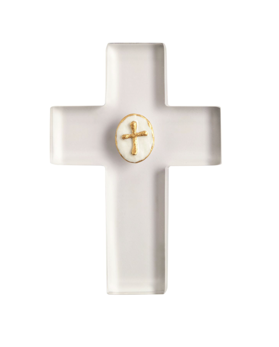 Clear Resin Crosses