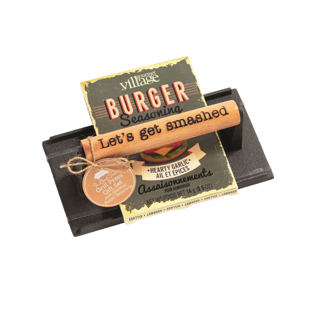 Grill Press Gift Set