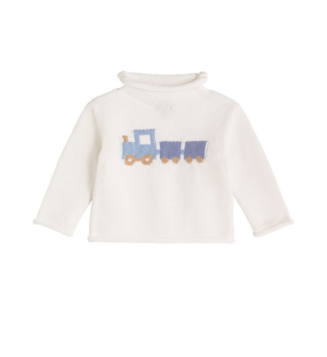 Baby Train Rollneck Sweater