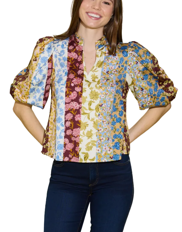 Ali Top in Golden Bouquet by Alden Adair