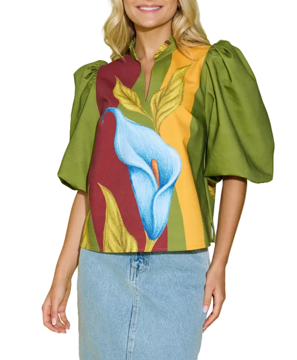 Ali Top in Calla Lily by Alden Adair