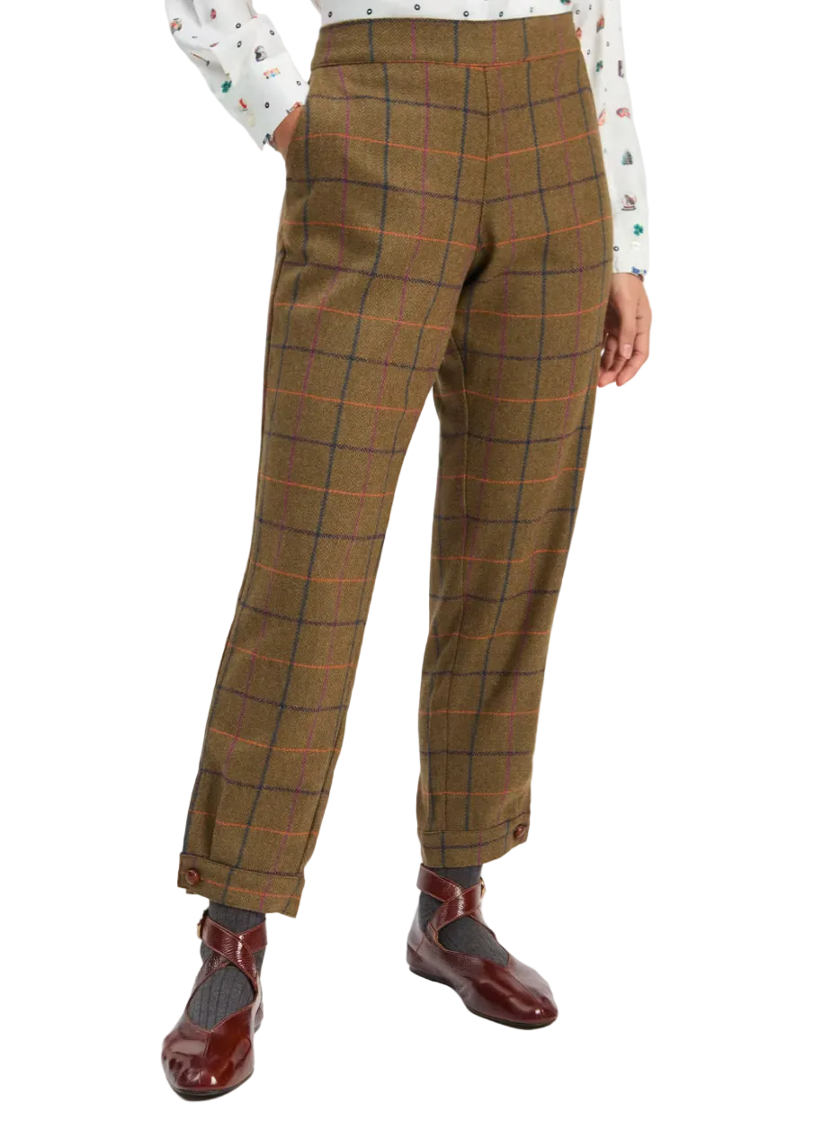 Bombacho Check Pants by Vilagallo