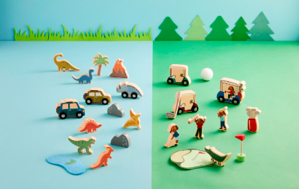 Wood Toy Sets