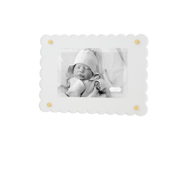 Scalloped Acrylic Frame