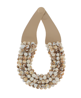 7 Row Glass Bead Necklace