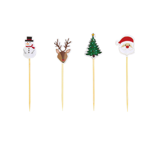 Christmas Toothpick Jars