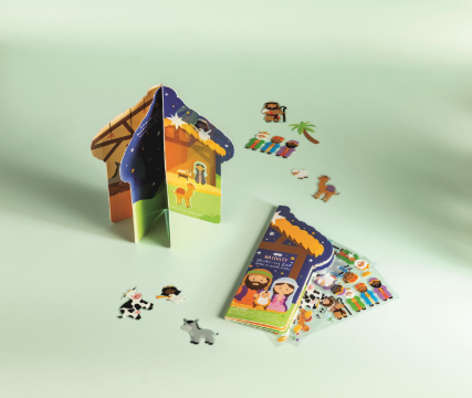 Nativity Sticker Book