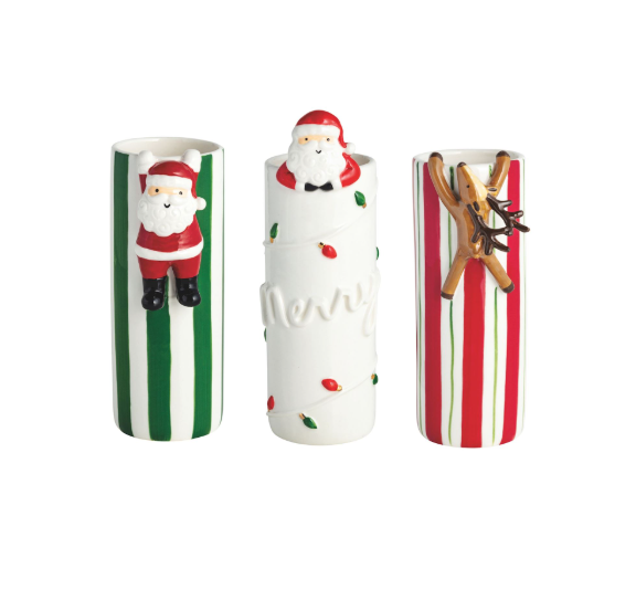 Hanging Santa Bud Vase