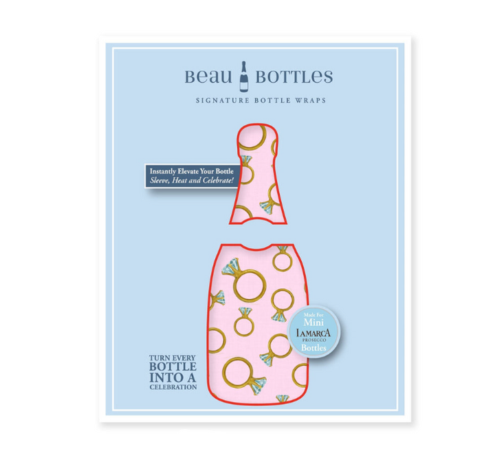 Beau Bottles Signature Bottle Wraps - Prosecco Collection