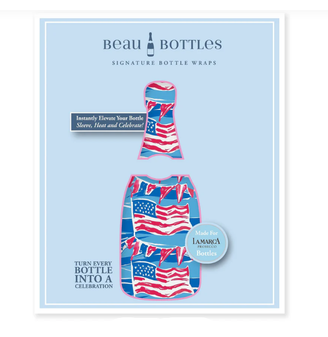 Beau Bottles Signature Bottle Wraps - Prosecco Collection
