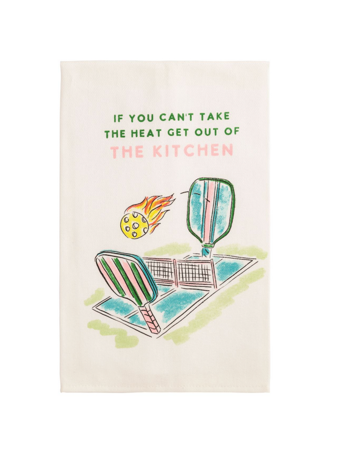 Funny Pickleball Tea Towels - Pickering Boxwood