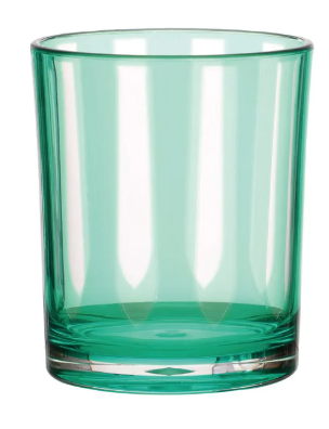 14oz Striped Acrylic Drinking Glass