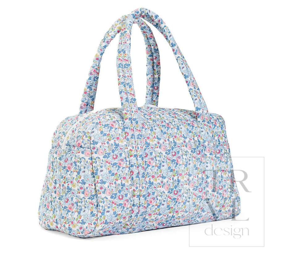 FLORAL DUFFEL