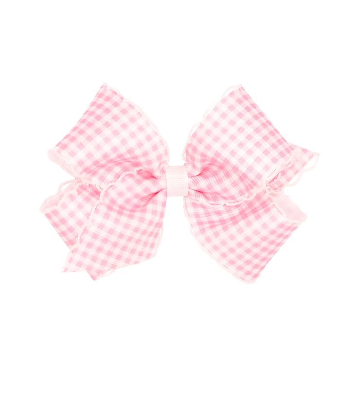 pink gingham