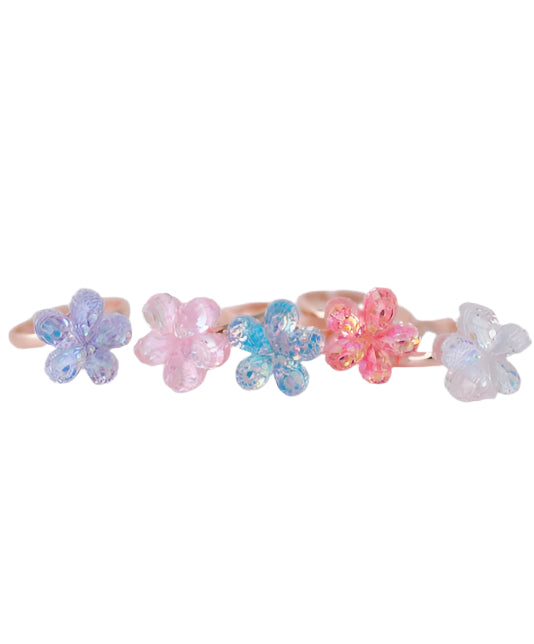 flower ring set