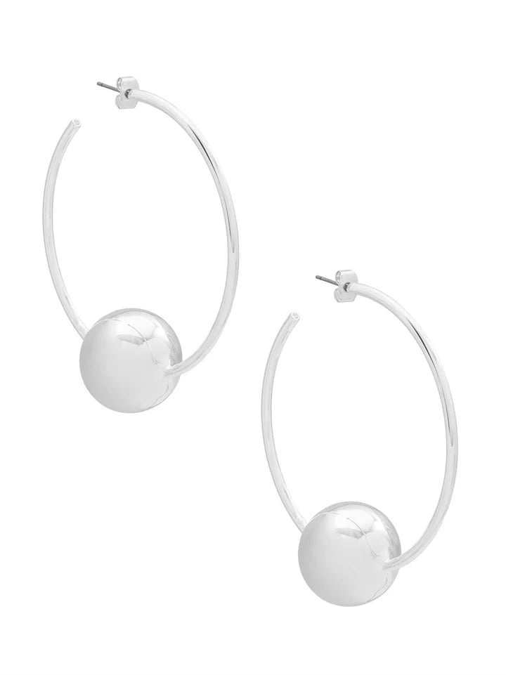 Kelly Hoop Earring with Ball