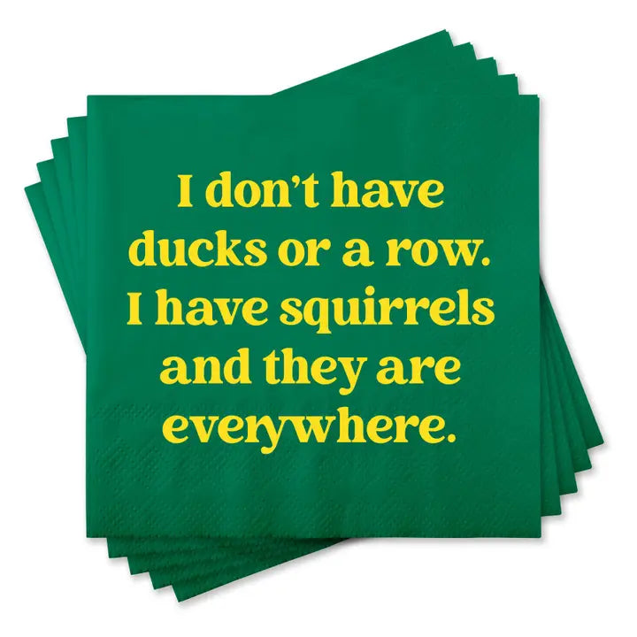 Funny Saying Cocktail Napkins - Pickering Boxwood