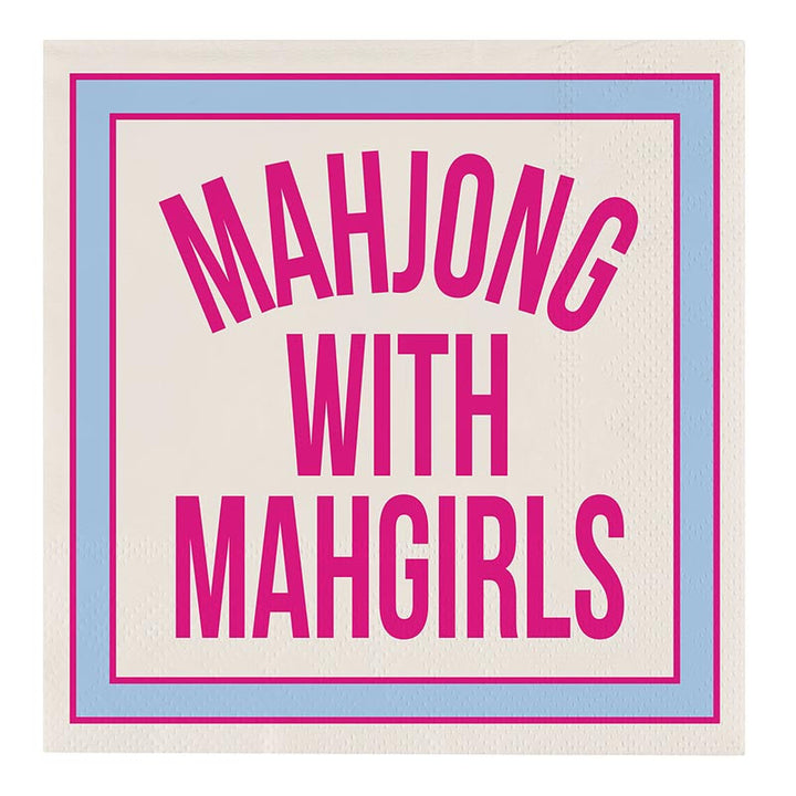 Mahjong Cocktail Napkins