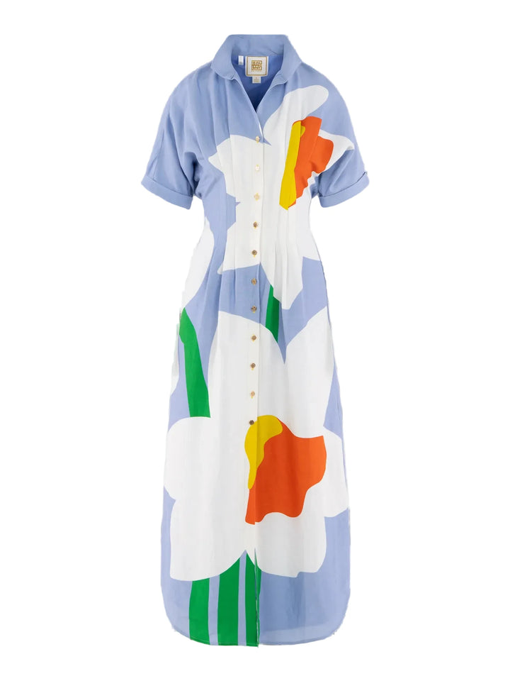 Georgia Midi Dress in Windmill by Emily McCarthy