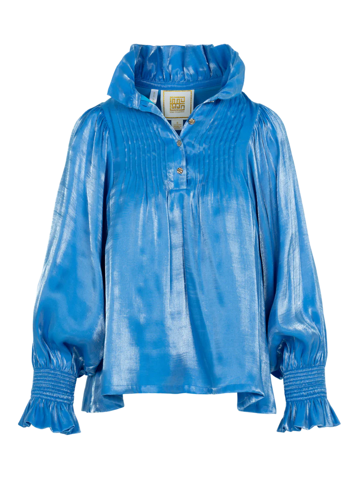 Charlotte Top in Sapphire by Emily McCarthy