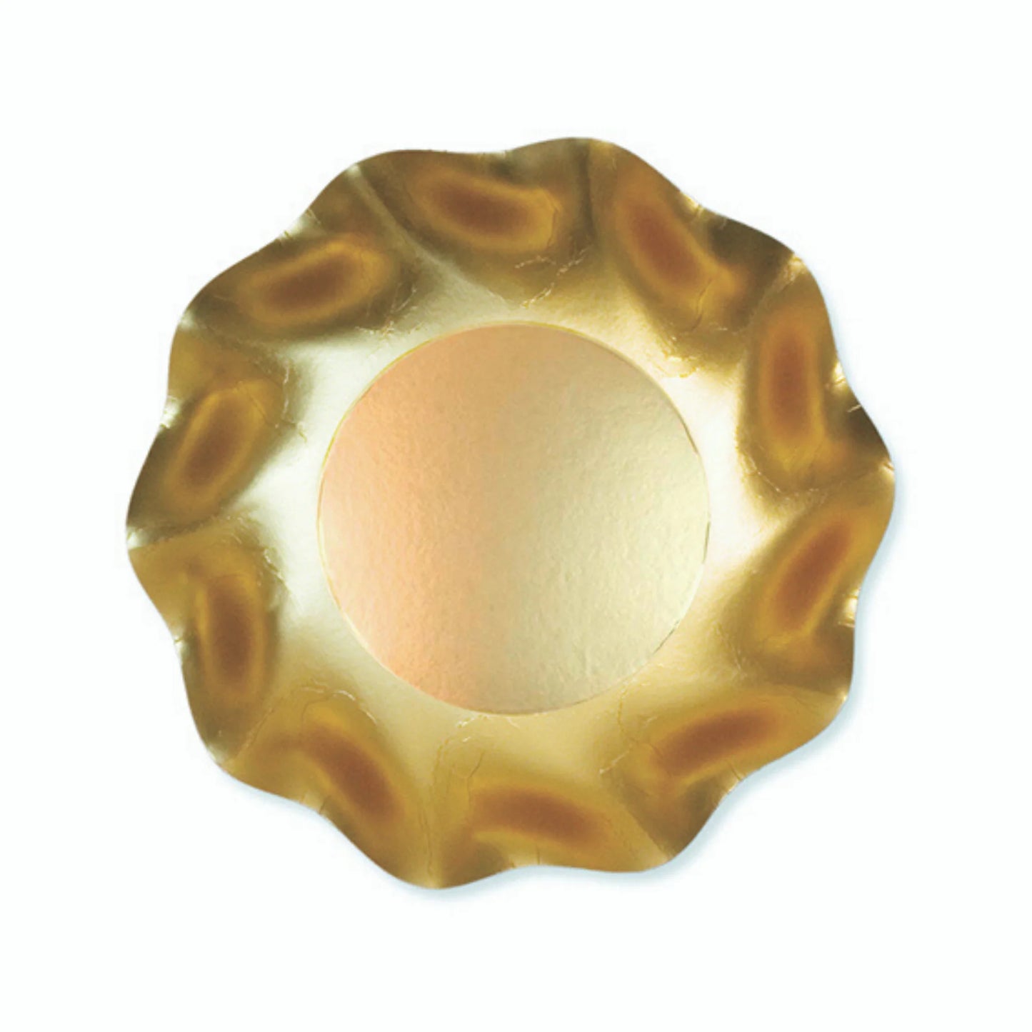 Satin Gold Wavy Tableware