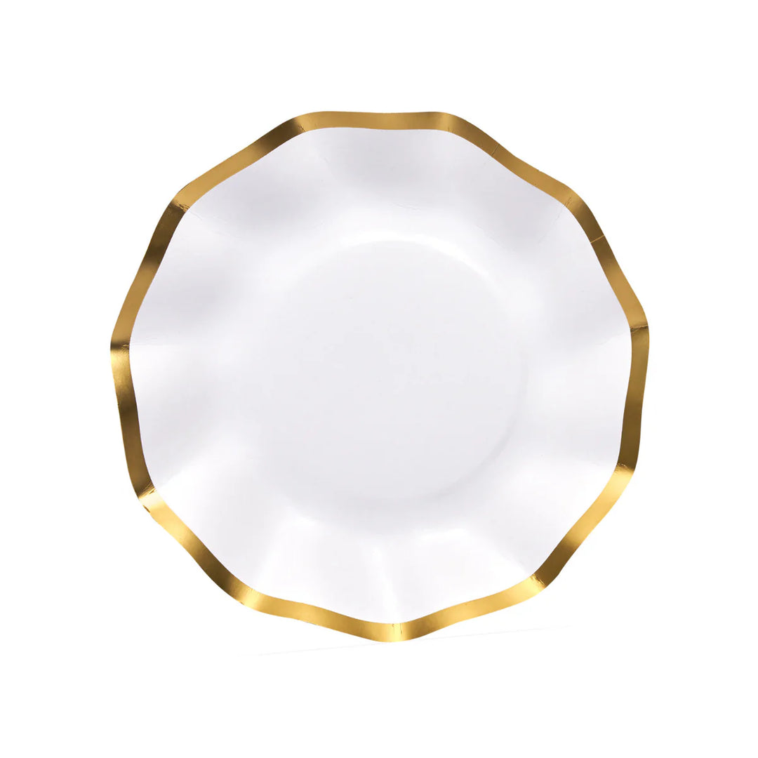 Wavy Everyday White Tableware