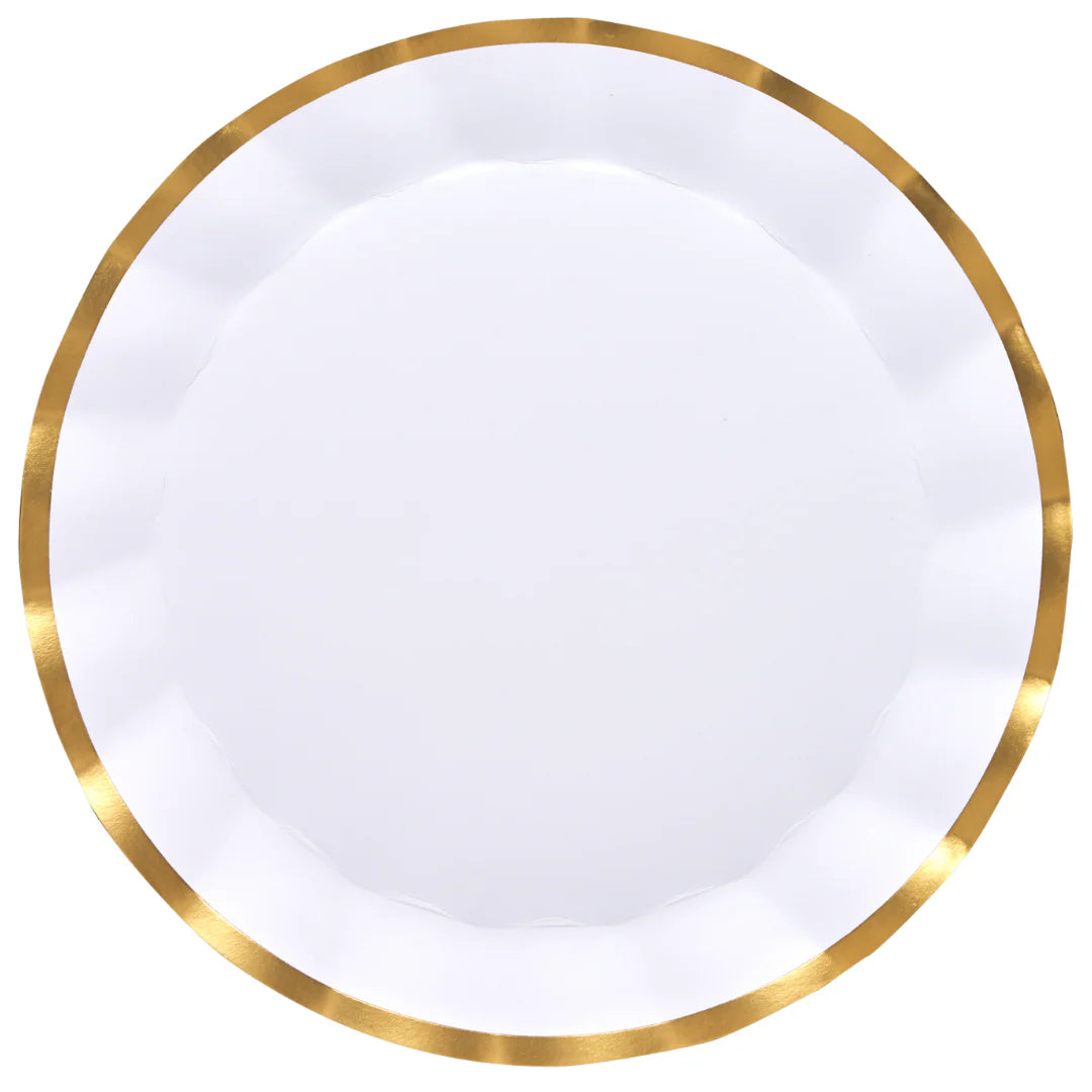 Wavy Everyday White Tableware - Pickering Boxwood