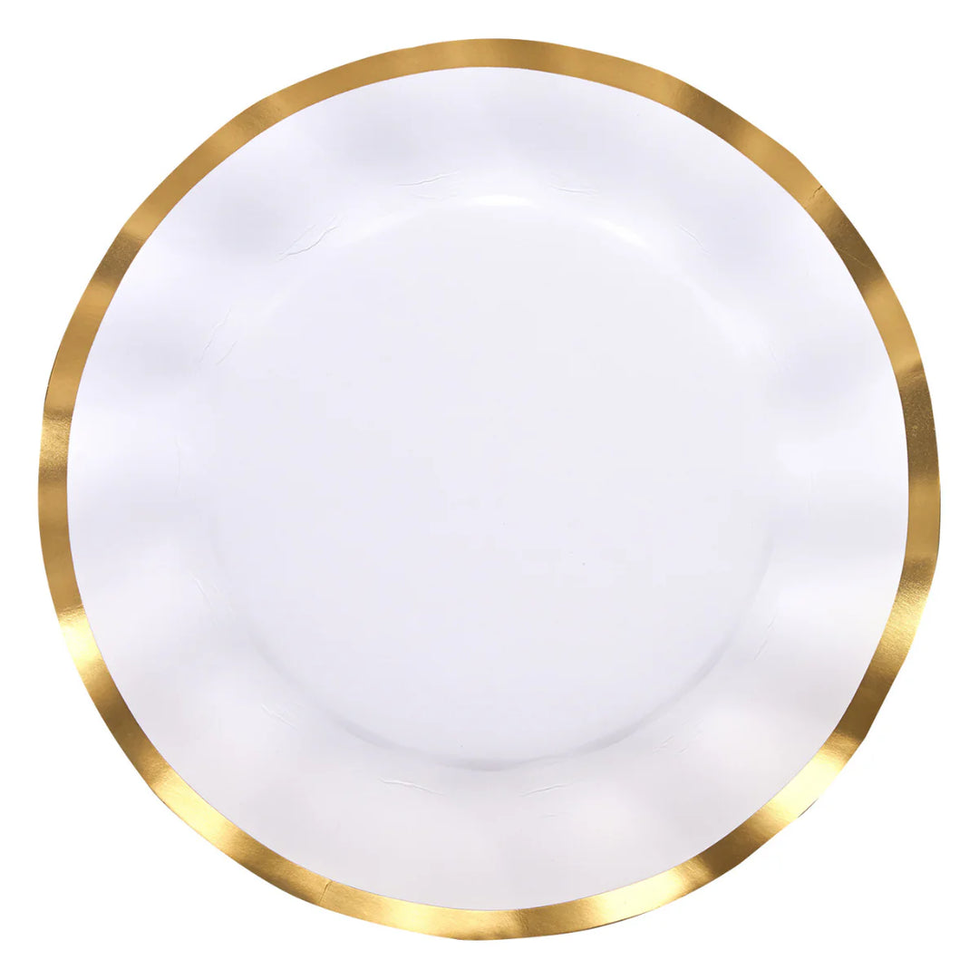 Wavy Everyday White Tableware
