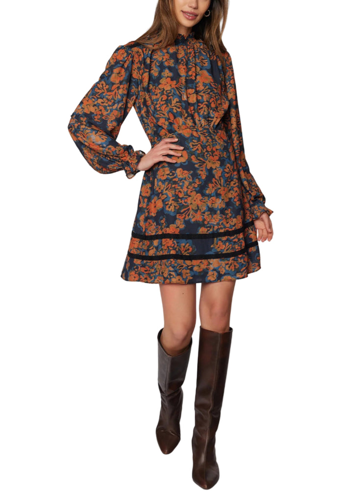 Embers Bloom Mini Dress