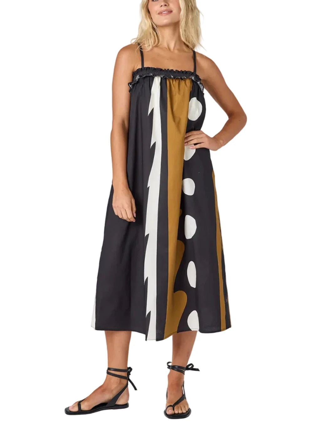 Pippa Dress in Wild Line by Crosby by Mollie Burch