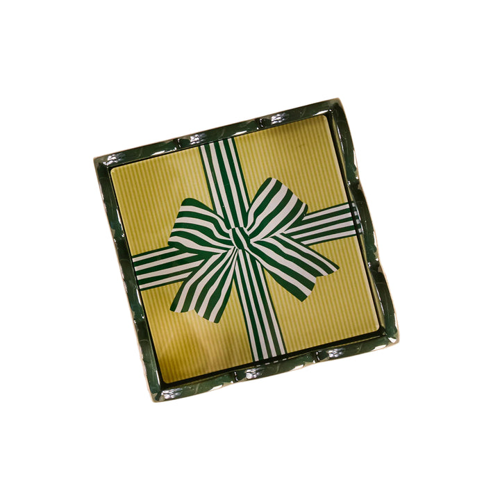 Holiday Scallop Trinket Tray