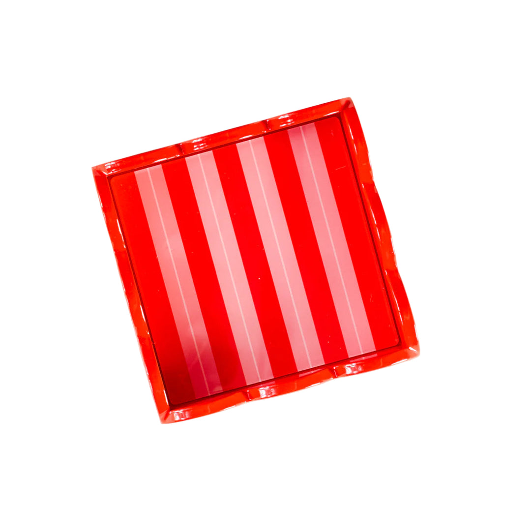 Holiday Scallop Trinket Tray