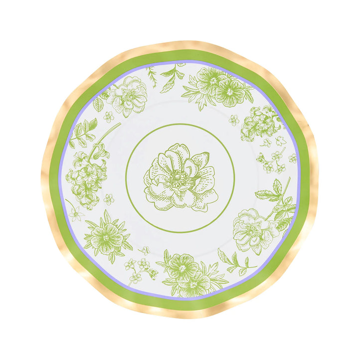 Easter Toile Tableware - Pickering Boxwood