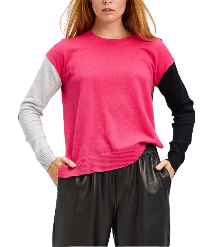 Elbow Intarsia Sweater