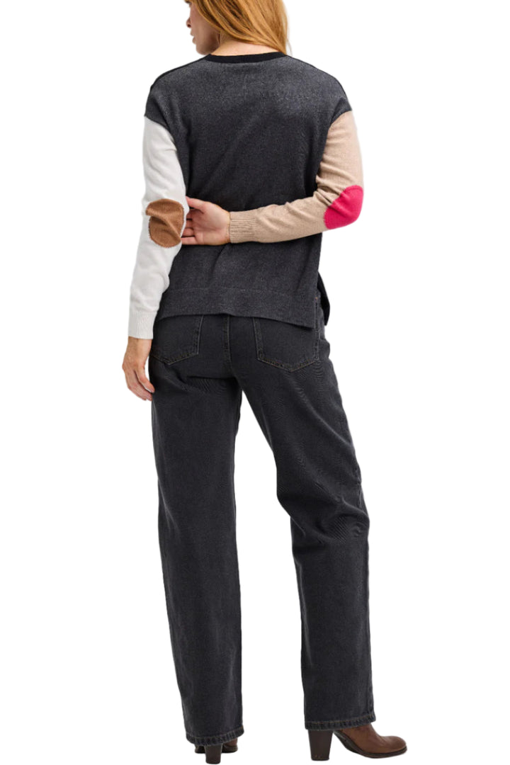 Elbow Intarsia Sweater