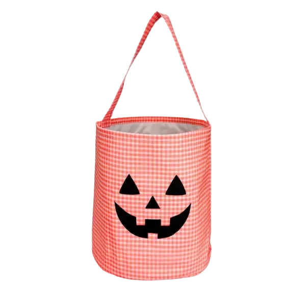 Just in time for spooky season! Our new Trick-Or-Treat Totes elevate trick or treating to a new level. These babies are already embroidered with a halloween Jack-O-Lantern face, all you need to add is a name!

Our new wipeable line is easy to clean! Just wipe and go!